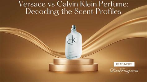 Versace vs Calvin Klein Perfume: Decoding the Scent Profiles